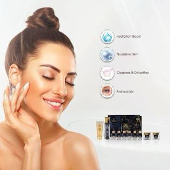 Prédiré 24K Gold Flawless Facial Resplendent Anti-Aging Skincare Set - SEALED! - Picture 3 of 3